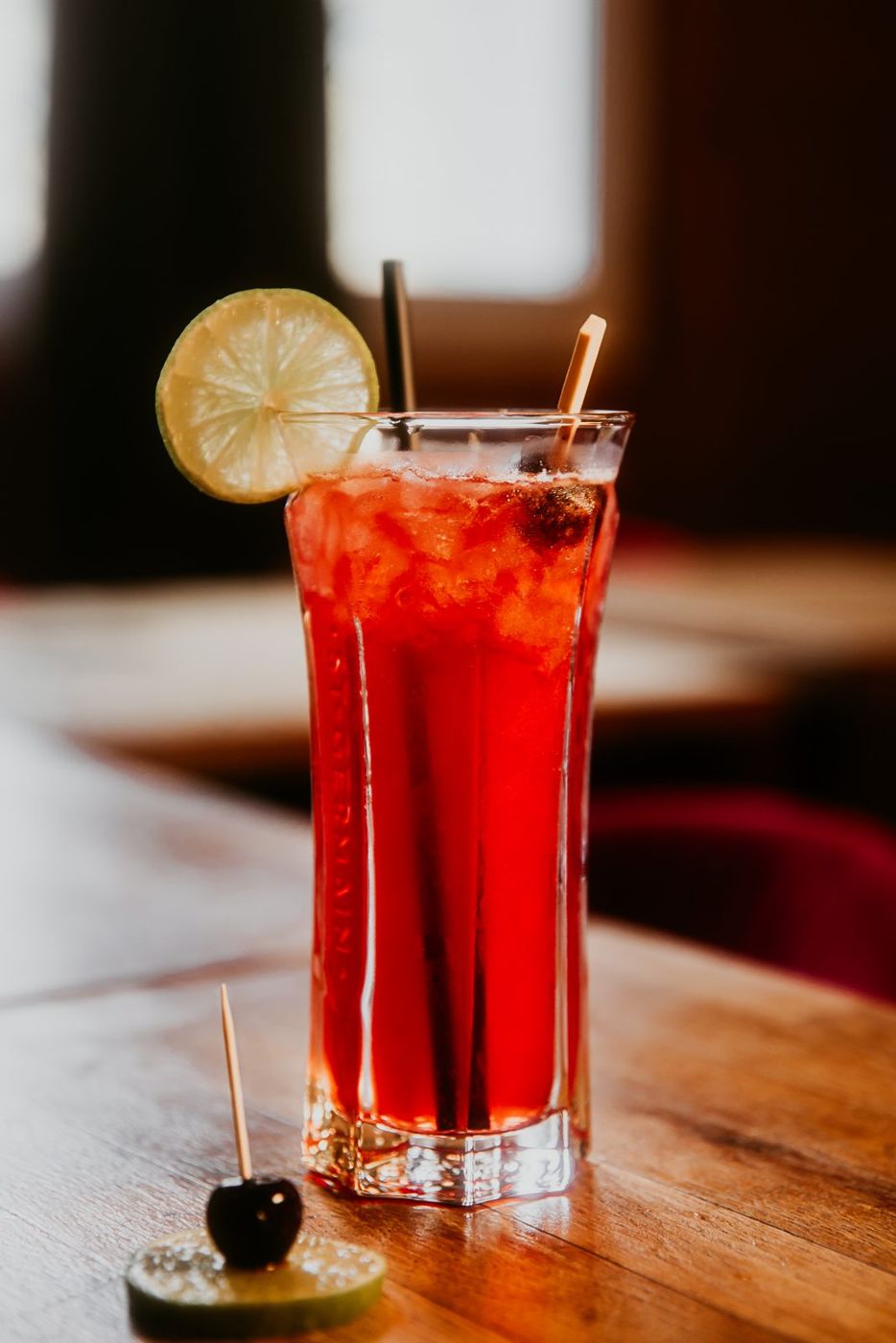 Cocktail rouge du Filanthrope