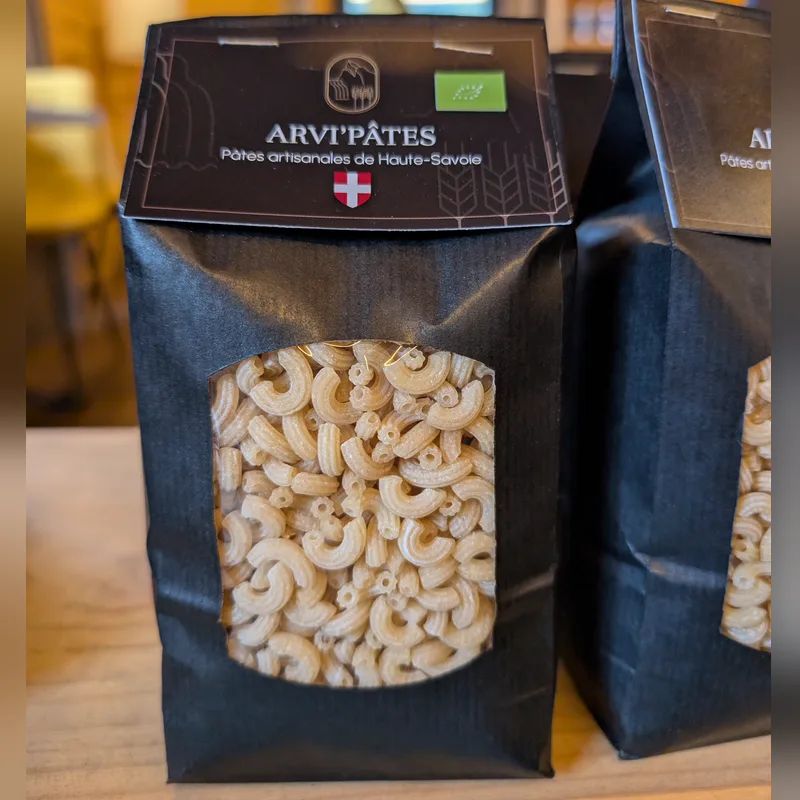 Paquet de coquillettes bio Arvi'Pâtes
