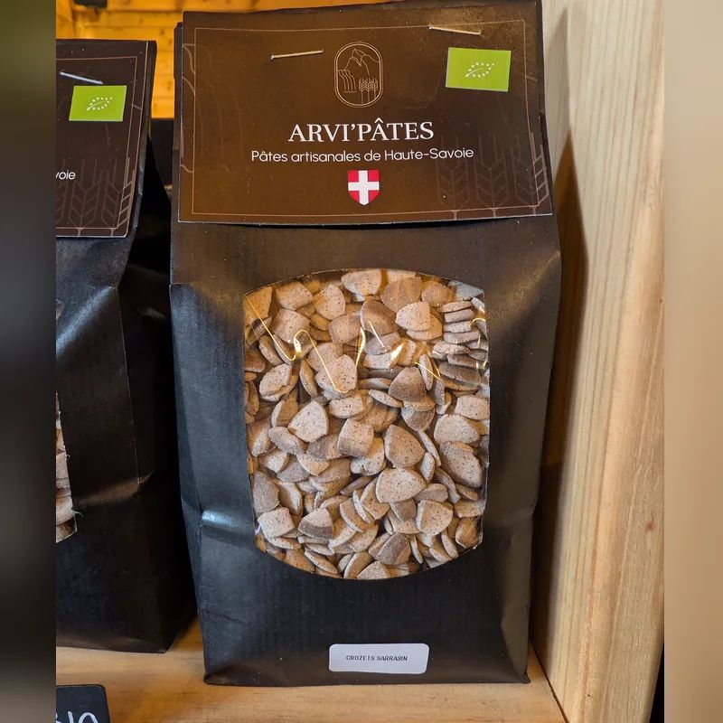 Paquet de crozets au sarrasin bio Arvi'Pâtes
