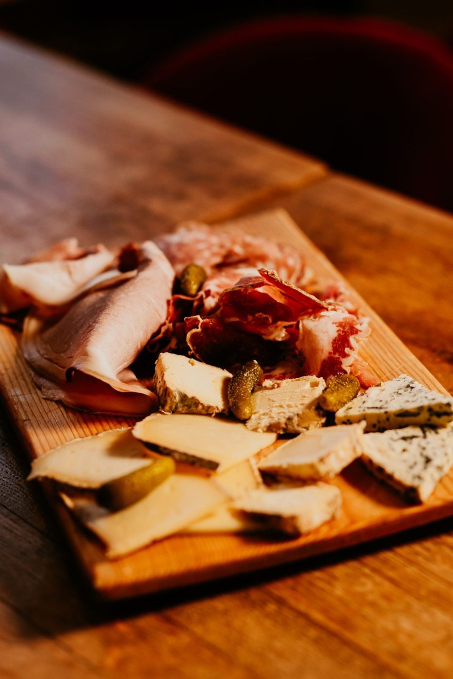 Planche mixte charcuterie et fromages